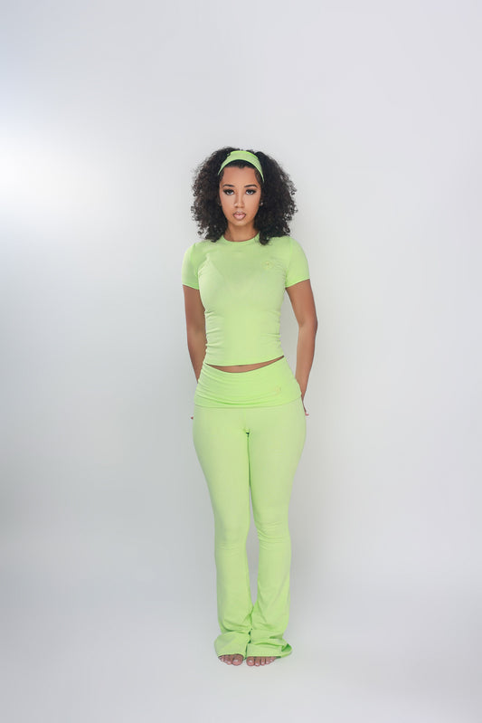 PRETTY GIRL SET(LIME)