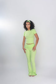 PRETTY GIRL SET(LIME)