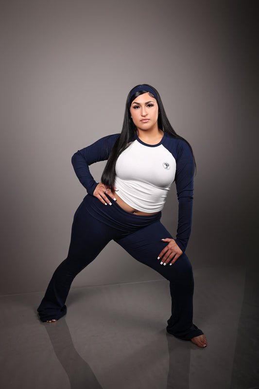 PRETTY GIRL SET(NAVY)