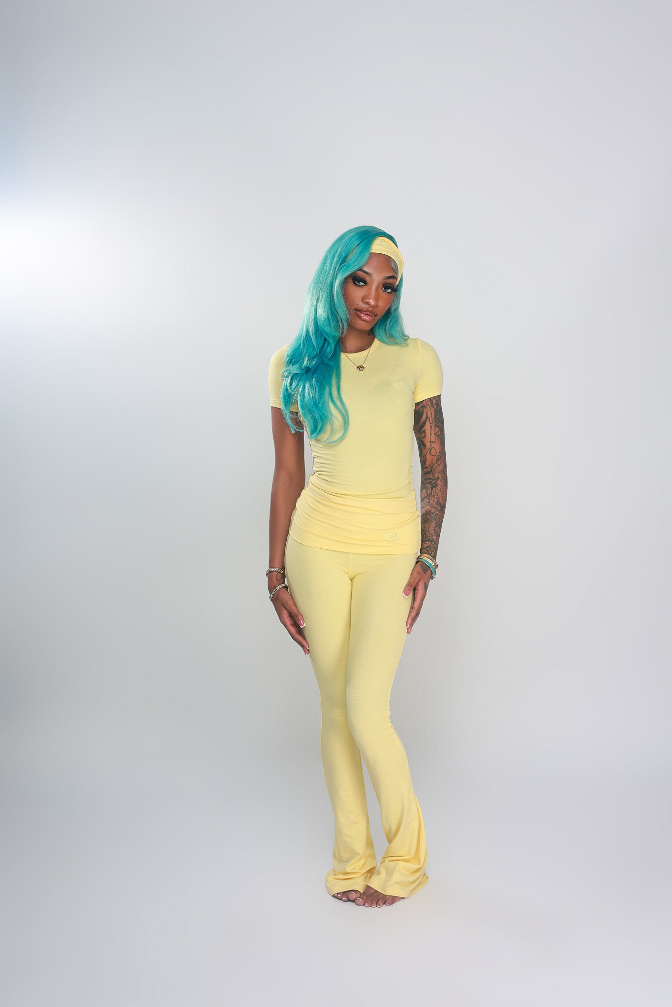 PRETTY GIRL SET(LEMON)