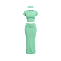 Bloom Maxi Skirt(MINT)
