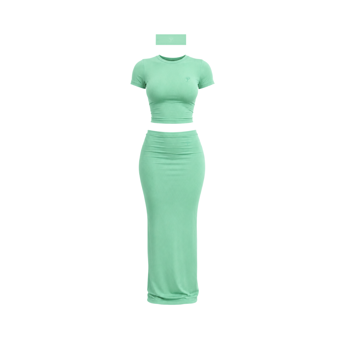 Bloom Maxi Skirt(Mint)