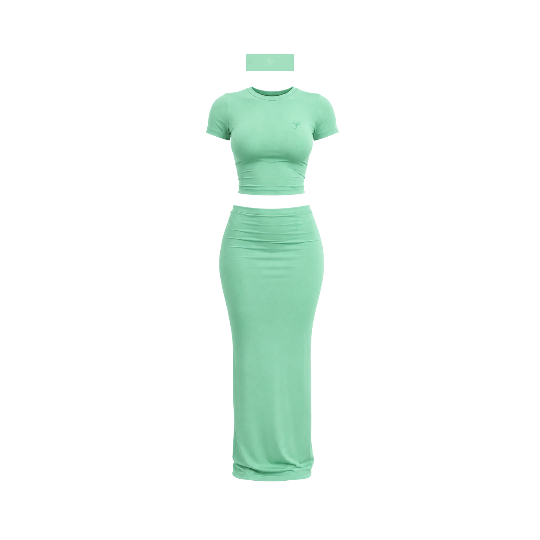 Bloom Maxi Skirt(MINT)