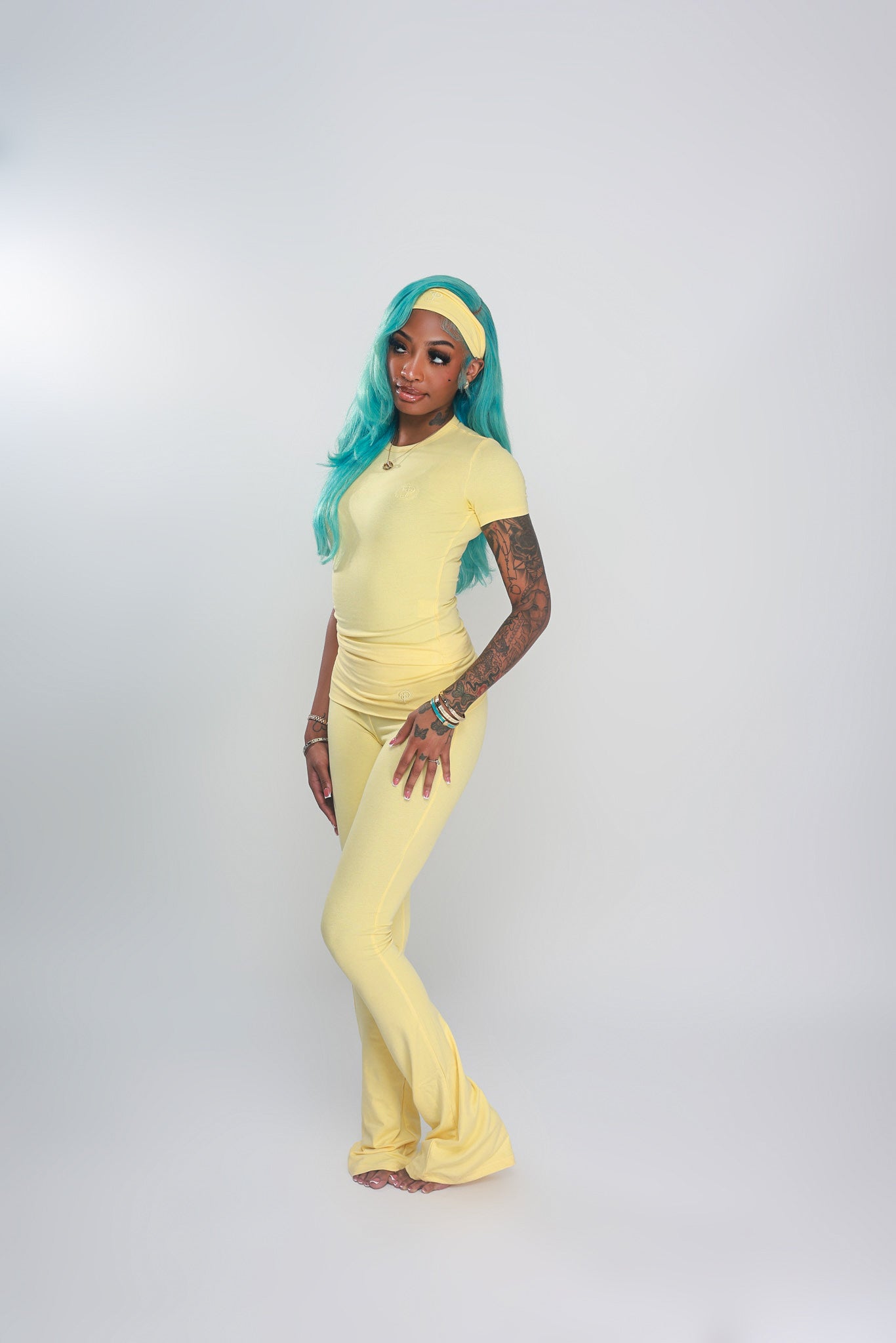 PRETTY GIRL SET(LEMON)