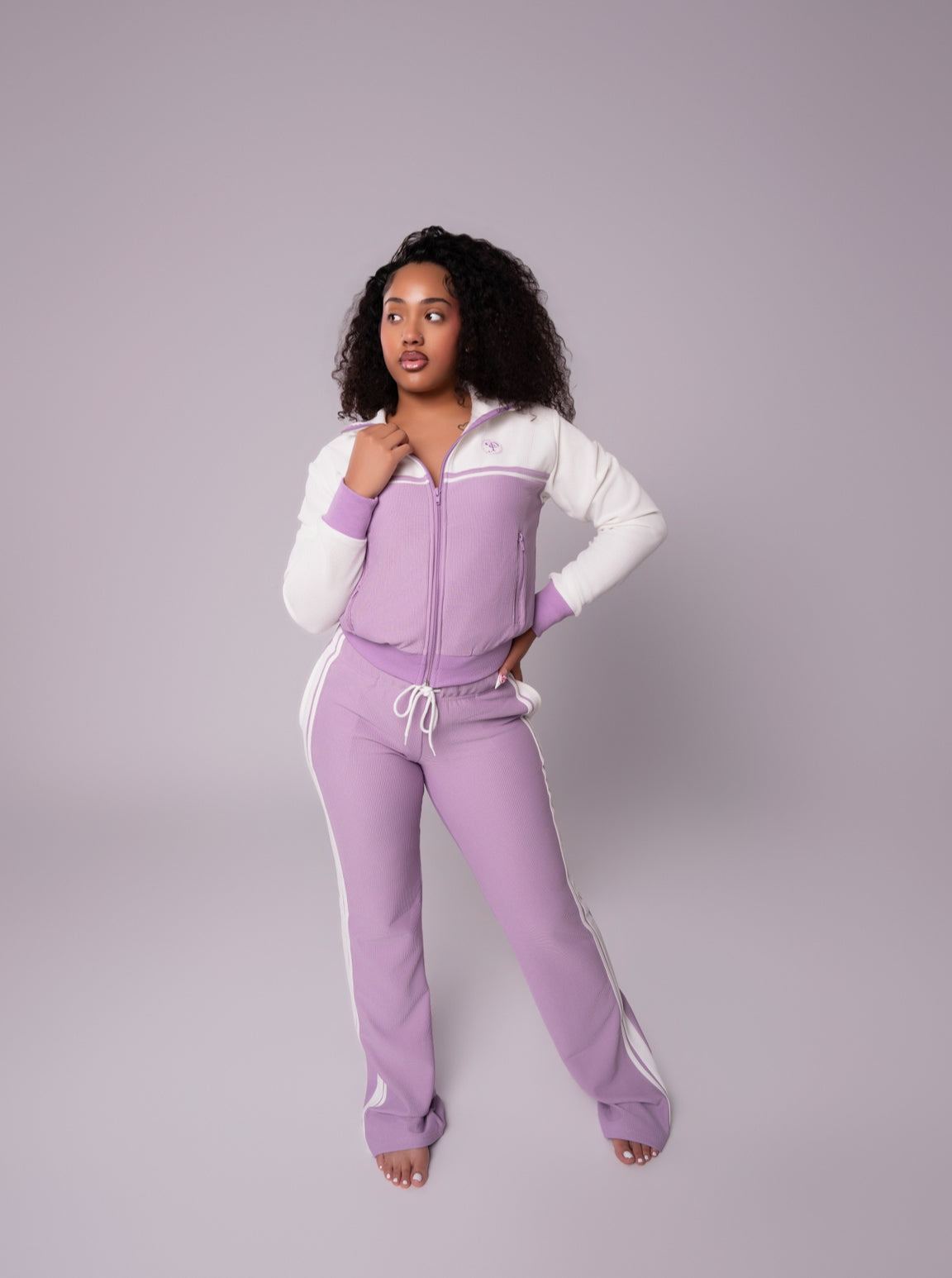 WAFFLE KNIT 2.0(LILAC)