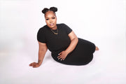 Bloom Maxi Skirt Set(NOIR)