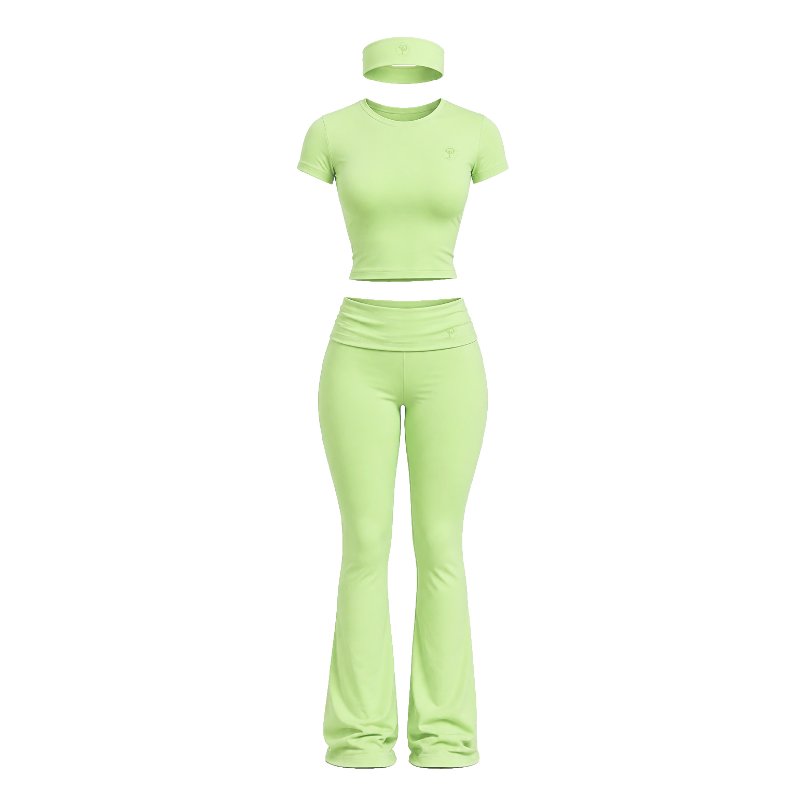 PRETTY GIRL SET(LIME)