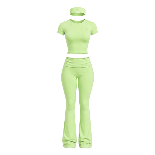 PRETTY GIRL SET(LIME)