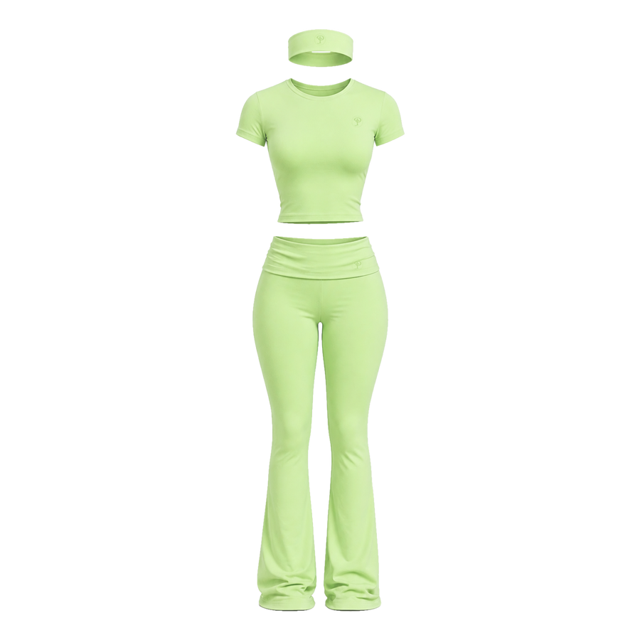PRETTY GIRL SET(LIME)