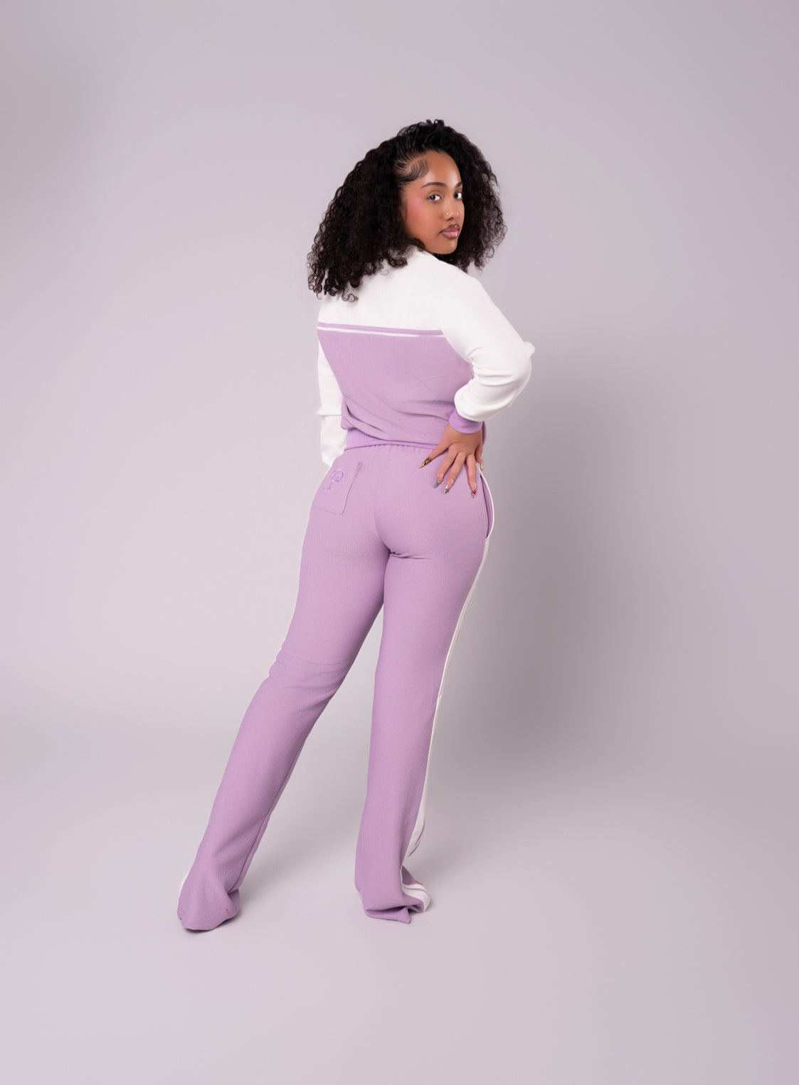 WAFFLE KNIT 2.0(LILAC)