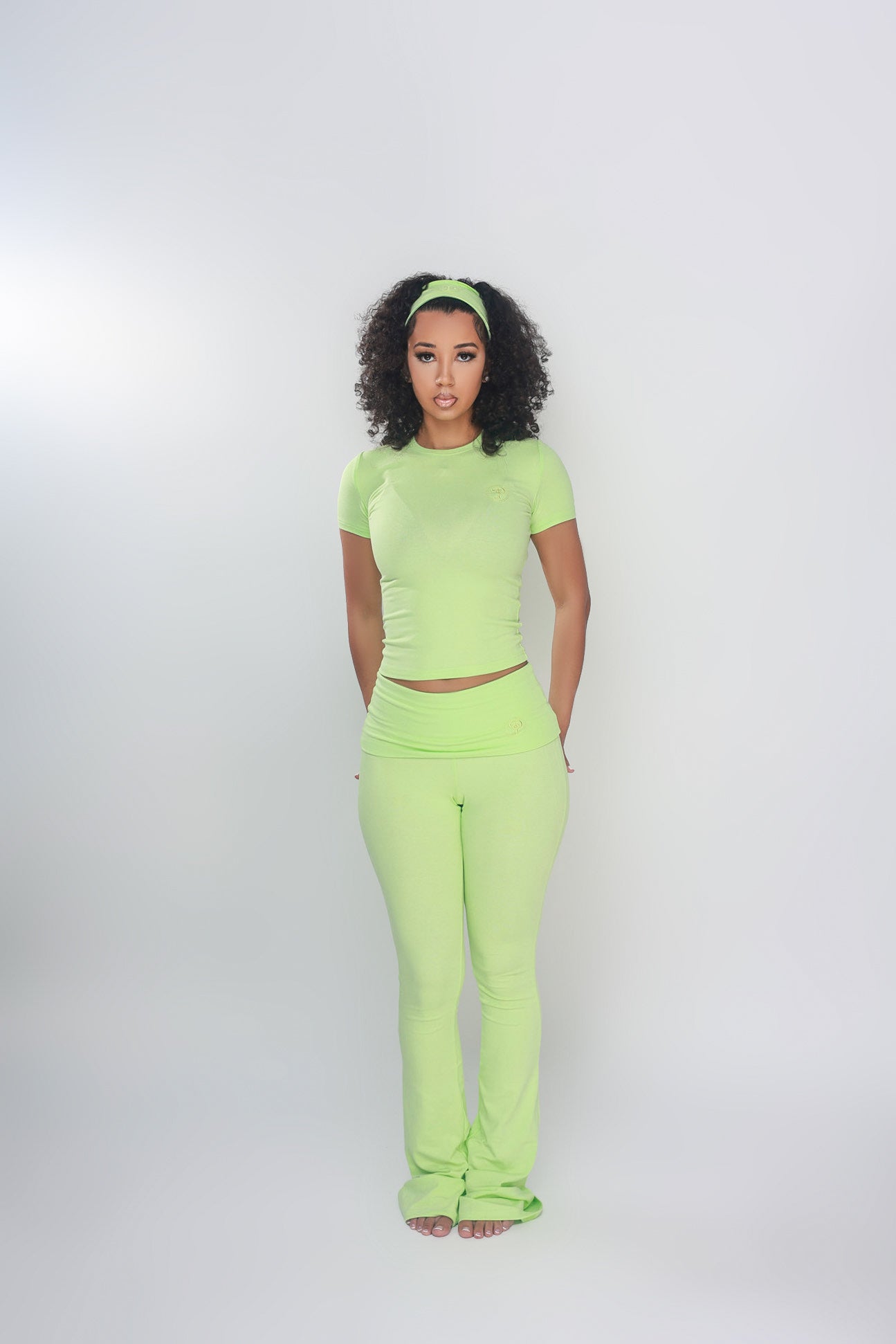 PRETTY GIRL SET(LIME)