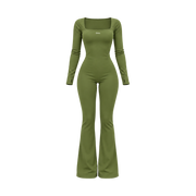 Sculpt Jumpsuit (OLIVE)