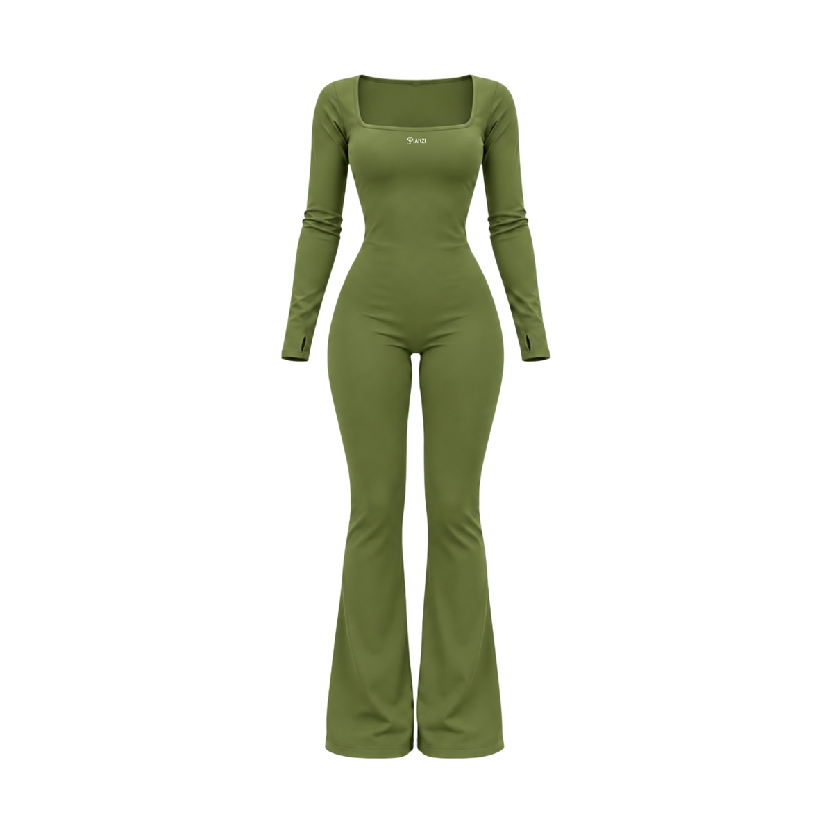 Sculpt Jumpsuit (OLIVE)
