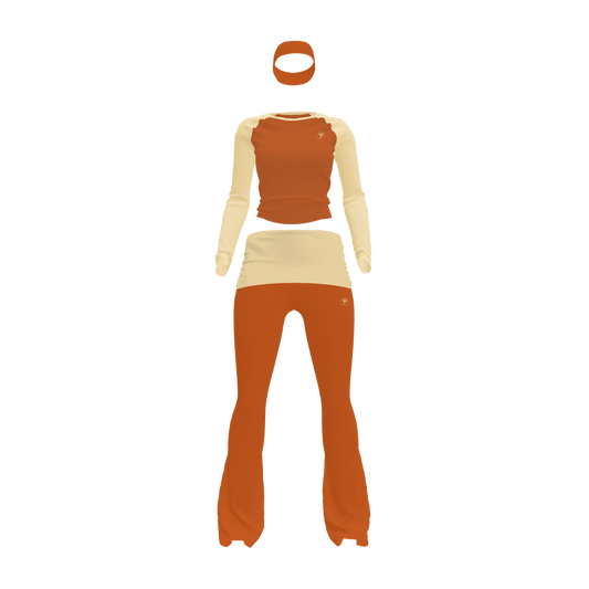 PRETTY GIRL SET (APRICOT)