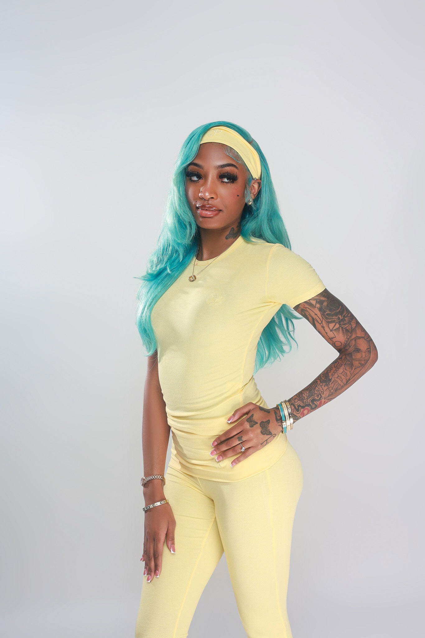 PRETTY GIRL SET(LEMON)