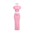 Bloom Maxi Skirt Set(BLUSH)