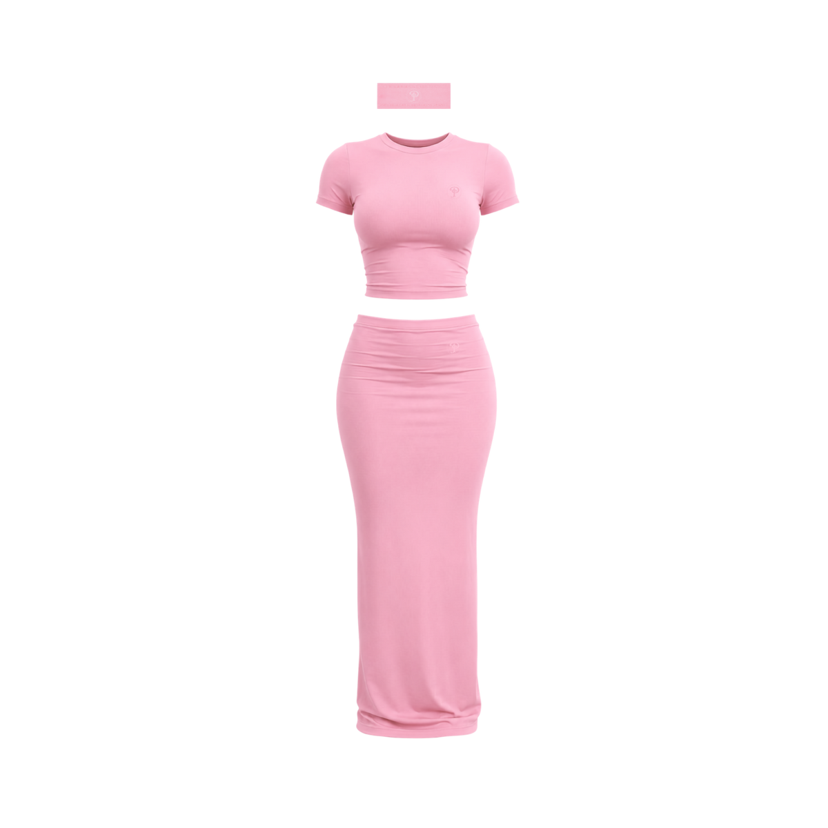 Bloom Maxi Skirt Set(BLUSH)