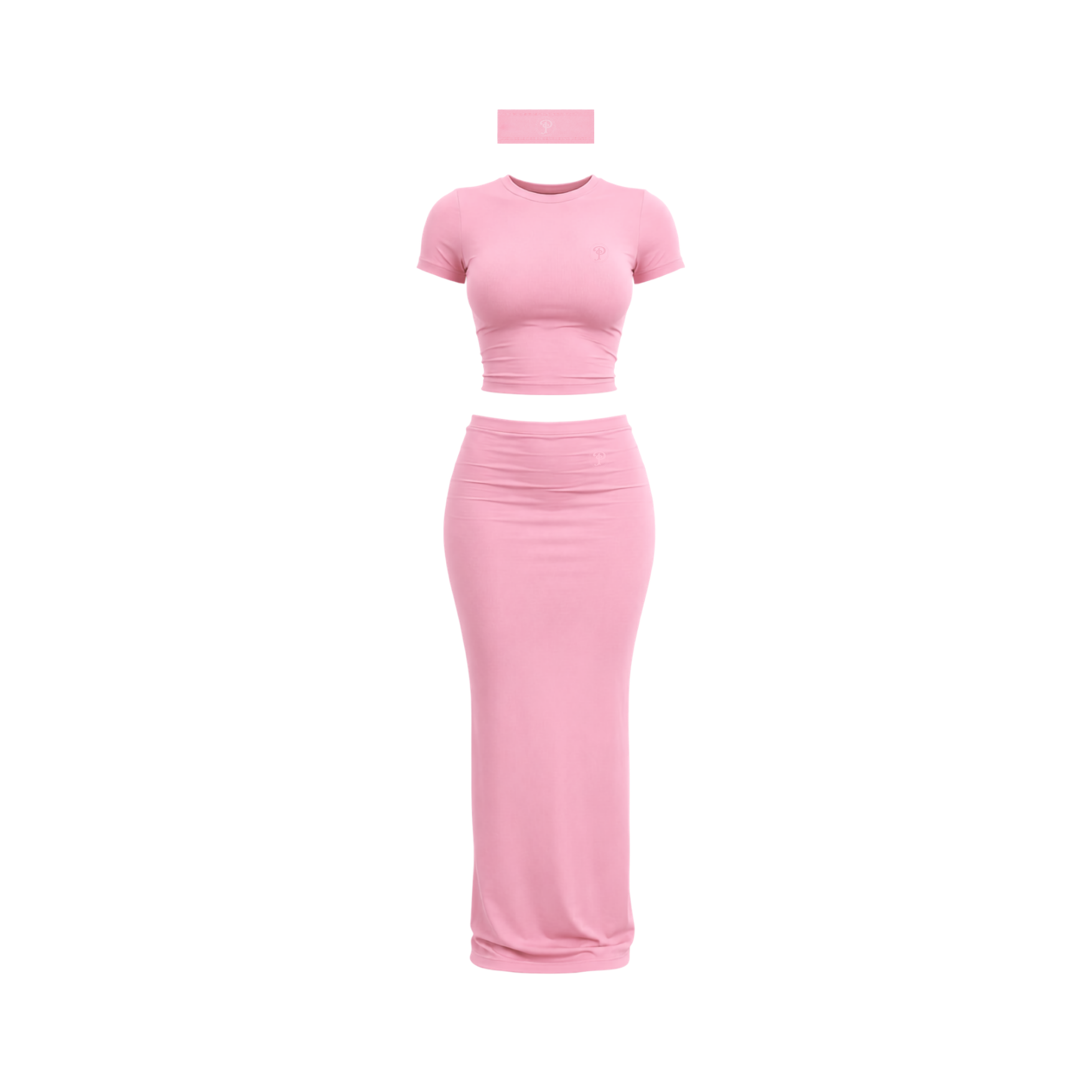 Bloom Maxi Skirt Set(BLUSH)