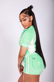 Short Velour Set (MINT)