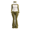 PRETTY GIRL SET (OLIVE)