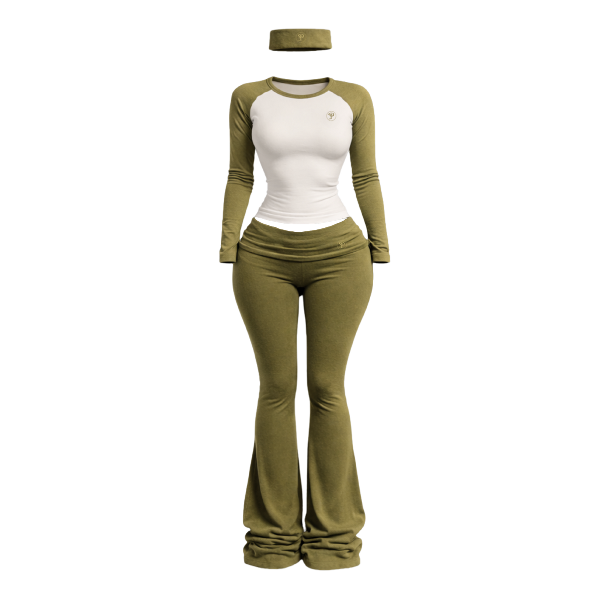 PRETTY GIRL SET (OLIVE)