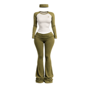 PRETTY GIRL SET (OLIVE)