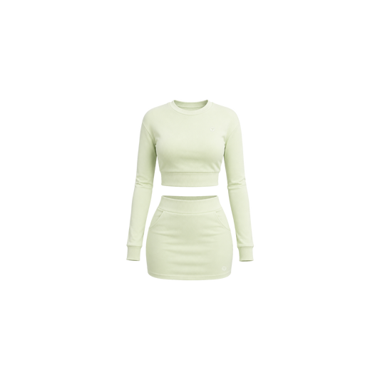 Amour Mini Skirt Set(MINT)