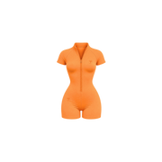 Allure Romper(TANGERINE)