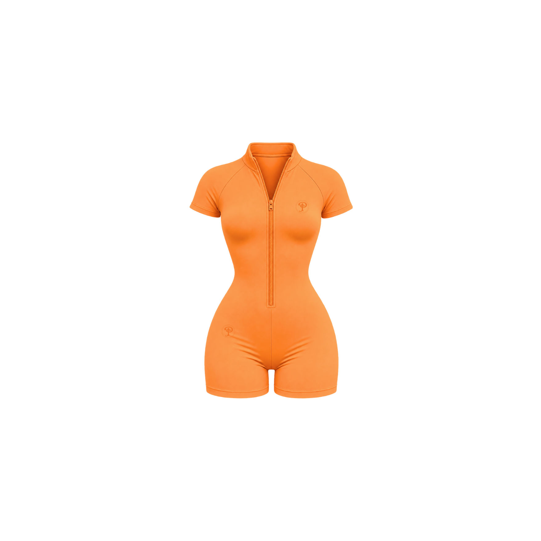 Allure Romper(TANGERINE)