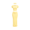 Bloom Maxi Skirt Set(SUN)