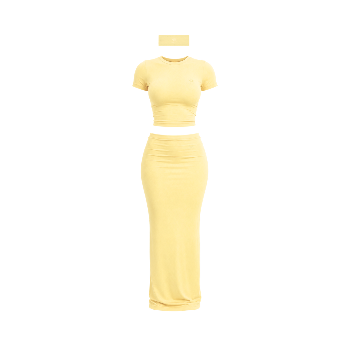 Bloom Maxi Skirt Set(SUN)