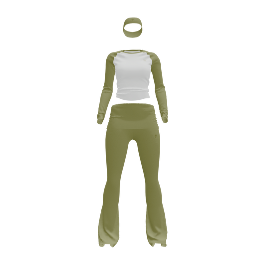 PRETTY GIRL SET (OLIVE)