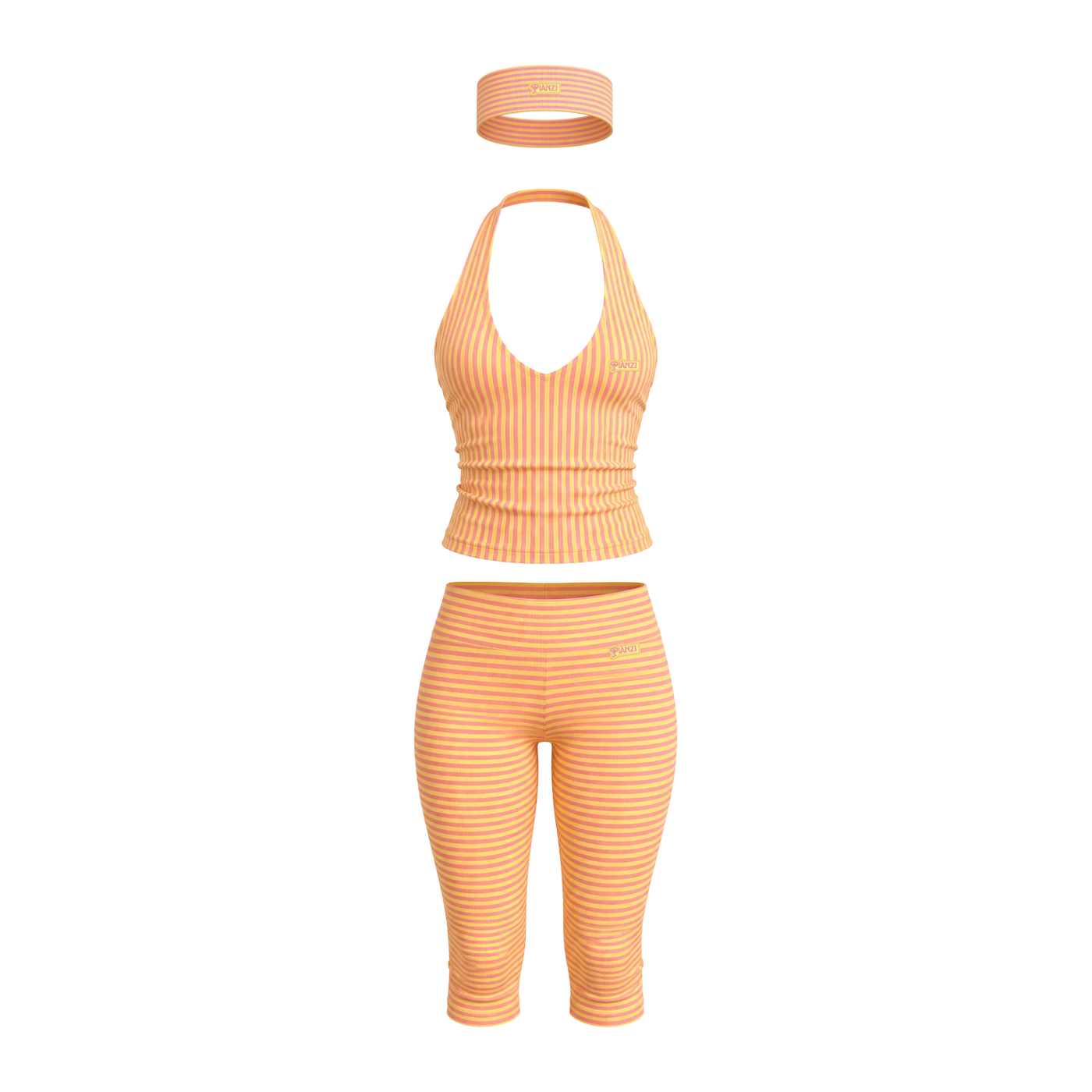 KISS ME SET(SUNSET) pink/yellow