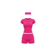 PRETTY GIRL SET(MAGENTA)