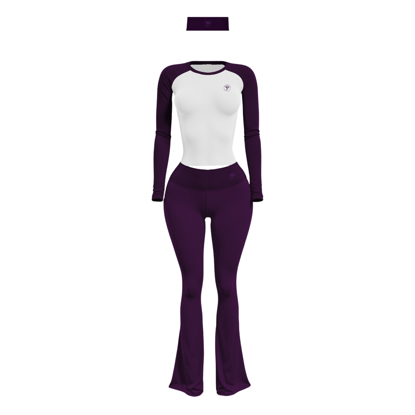 PRETTY GIRL SET (PLUM)