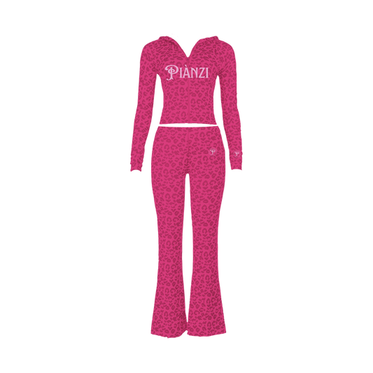 CHEETAH PRINT SET (RASPBERRY)