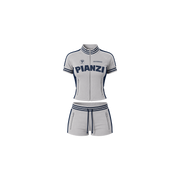 Short Velour Set (SMOKE)