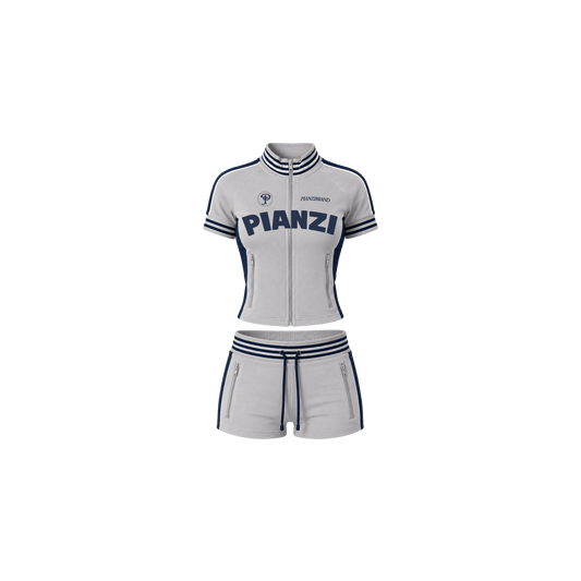 Short Velour Set (Smoke)