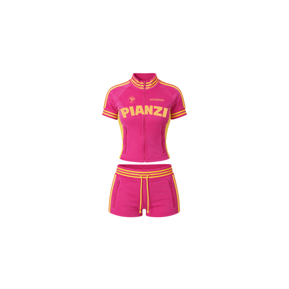 Short Velour Set (SUNSET)