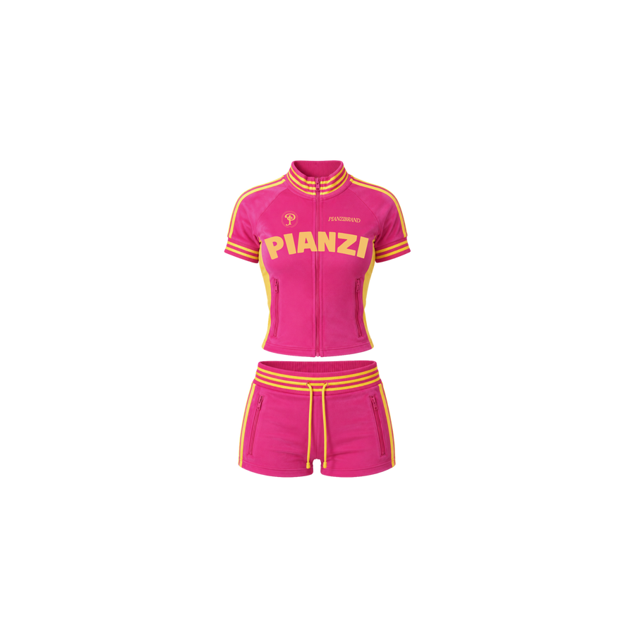 Short Velour Set (Sunset)